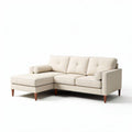 Fabric sectional sofa for living room - 200 x 90 x 80cm
